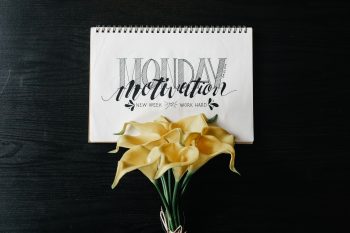 A sign saying 'Monday motivation'